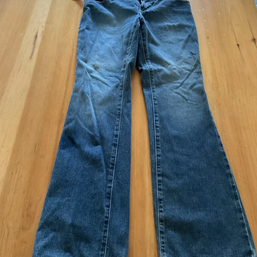 Old Navy Dark Blue Wide Leg Jeans